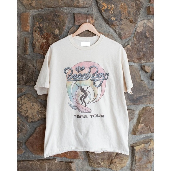 Beach Boys 1983 Tour Tee Retro T-Shirt Gift For Fan - Picture 1 of 4